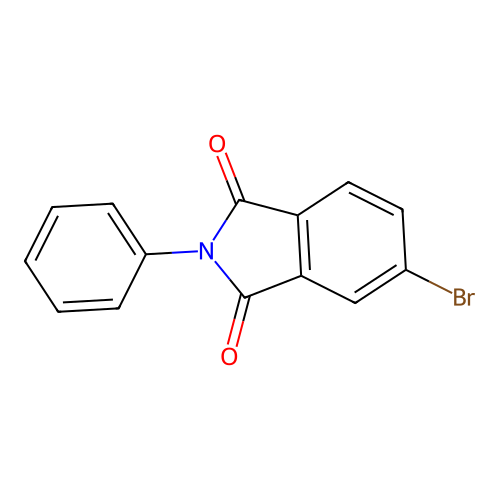 5-Bromo-2-phenylisoindoline-1,3-dione structure