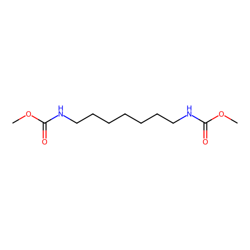 methyl N-[7-(methoxycarbonylamino)heptyl]carbamate structure