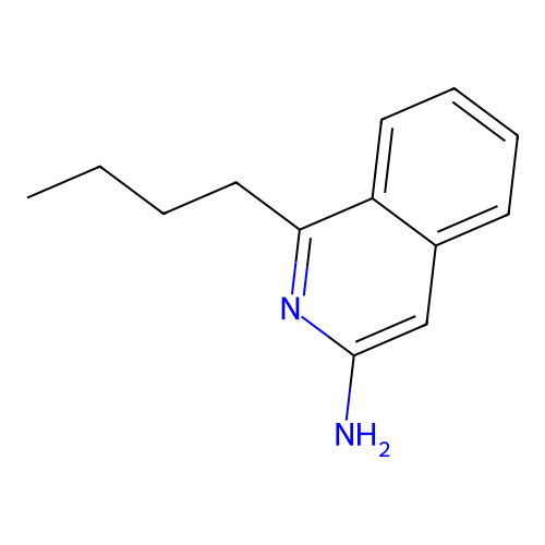 1-Butylisoquinolin-3-amine structure