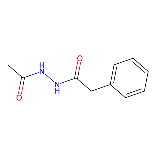 N'-acetyl-2-phenylacetohydrazide structure