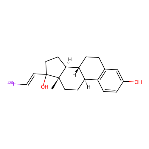 17alpha-Iodovinylestradiol structure