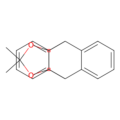 4,9[1',2']-Benzenonaphtho[2,3-d]-1,3-dioxole, 3a,4,9,9a-tetr structure