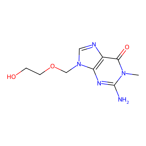 1-Methylacyclovir structure
