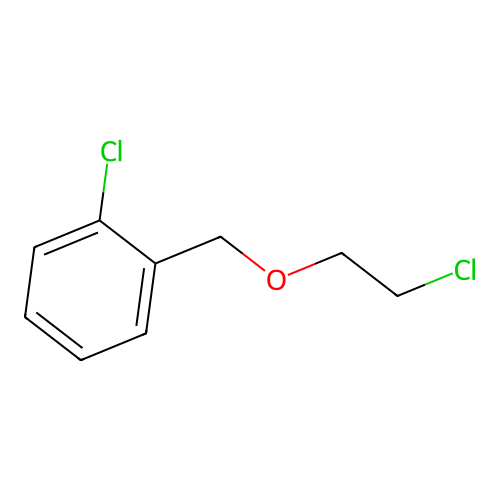 1-Chloro-2-(2-chloroethoxymethyl)benzene structure