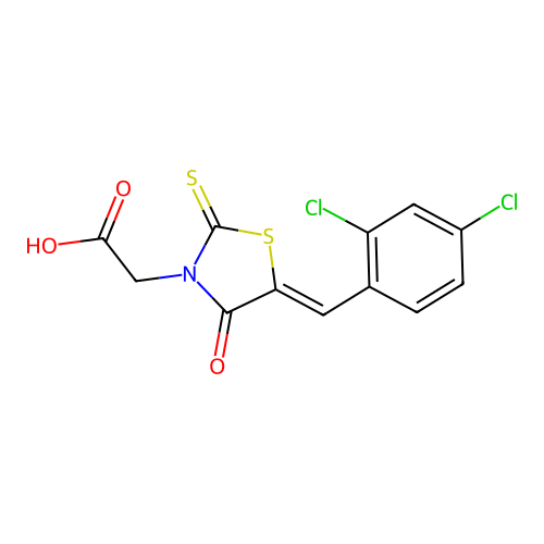 C12H7Cl2NO3S2 structure