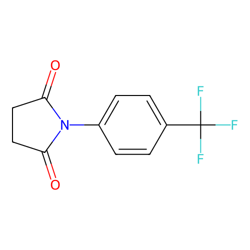 1-(4-(Trifluoromethyl)phenyl)pyrrolidine-2,5-dione structure