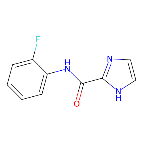 2'-Fluoro-2-imidazolecarboxanilide structure