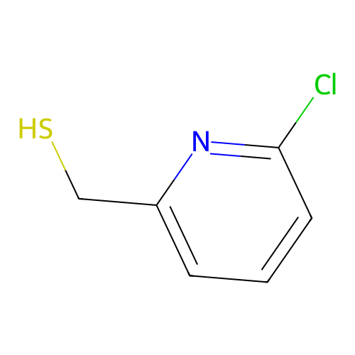 2-Pyridinemethanethiol, 6-chloro- structure
