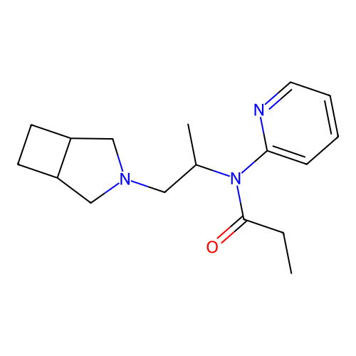 n-[-1- propan-2-yl]-n-pyridin-2-yl-propanamide structure