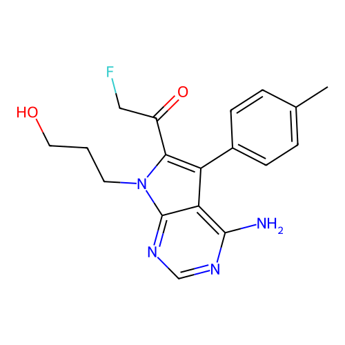 RSK inhibitor Fmk structure