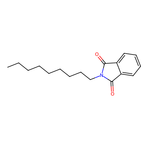 1H-Isoindole-1,3(2H)-dione, 2-nonyl- structure