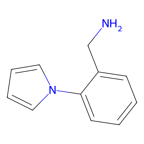 2-(1-Pyrrolyl)benzylamine structure