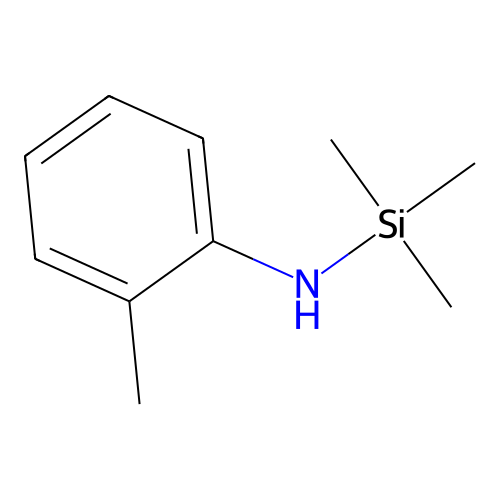 2-甲基苯胺单三甲基硅基衍生物 structure