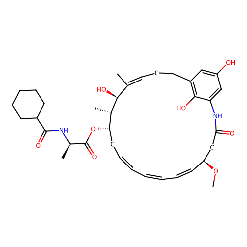 Ansatrienin B structure
