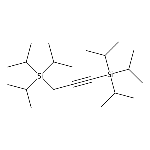 1,3-Bis(triisopropylsilyl)propyne structure