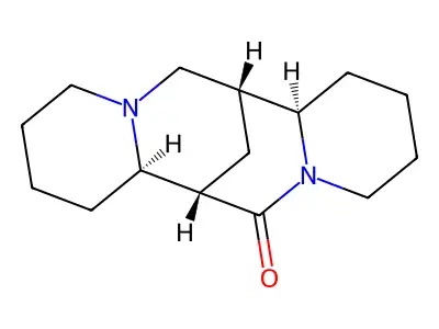 (-)-Deoxylupanoline structure