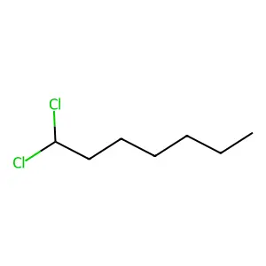 1,1-Dichloroheptane structure
