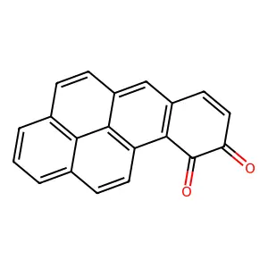 Benzo(a)pyrene-9,10-dione structure