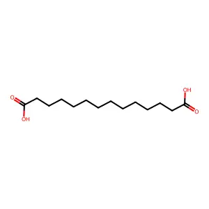 十四烷二酸 structure