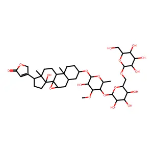 Deacetyltanghinoside structure