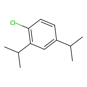 1-Chloro-2,4-diisopropylbenzene structure