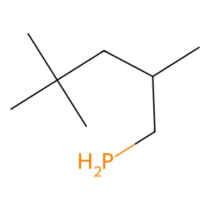 Phosphine, (2,4,4-trimethylpentyl)- structure