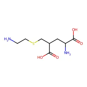 S-(4-氨基-2,4-二羧丁基)半胱胺 structure