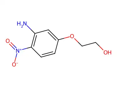 2-(3-Amino-4-nitrophenoxy)ethanol structure