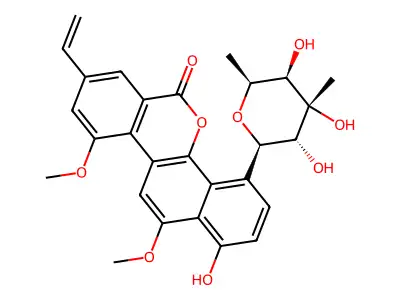 Chrysomycin A Streptomyces sp structure