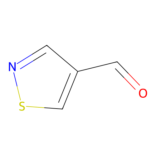 1,2-Thiazole-4-carbaldehyde structure