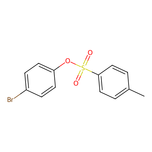 (4-Bromophenyl) 4-methylbenzenesulfonate structure