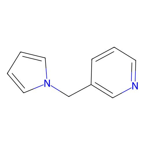 3-(1H-pyrrol-1-ylmethyl)pyridine structure
