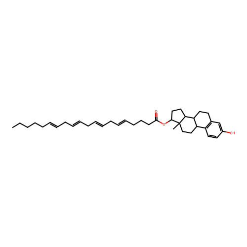 Estradiol-17-arachidonate structure