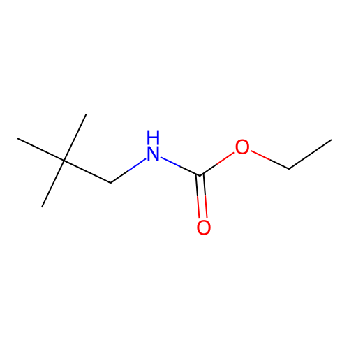 ethyl N-(2,2-dimethylpropyl)carbamate structure