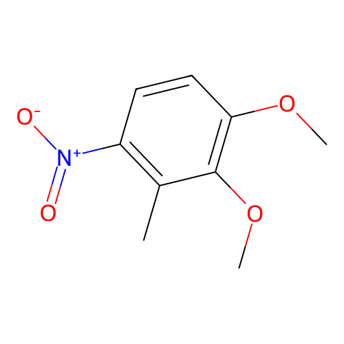1,2-Dimethoxy-3-methyl-4-nitrobenzene structure