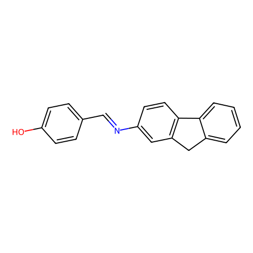 4-[(9H-fluoren-2-ylamino)methylidene]cyclohexa-2,5-dien-1-one structure