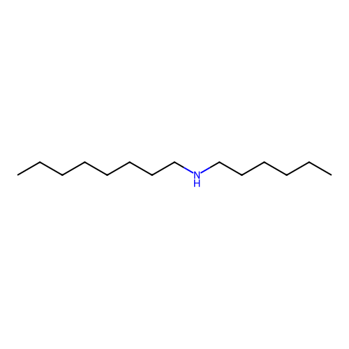 N-hexyloctan-1-amine structure