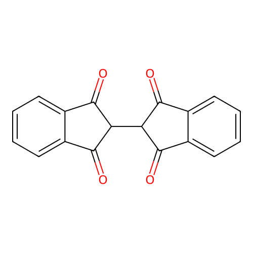 [2,2'-Biindan]-1,1',3,3'-tetrone structure