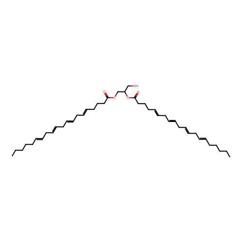 Diarachidonyl diglyceride structure