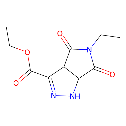 ethyl 5-ethyl-4,6-dioxo-3a,6a-dihydro-1H-pyrrolo[3,4-c]pyrazole-3-carboxylate structure