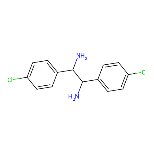 1,2-双(4-氯苯基)-1,2-乙二胺 structure