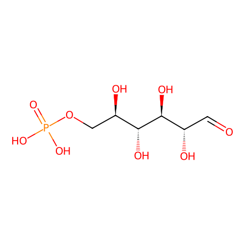 D-allose 6-phosphate structure
