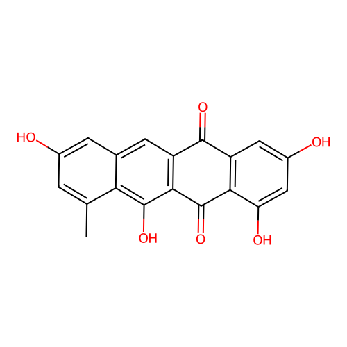 Tetracenomycin D1 structure