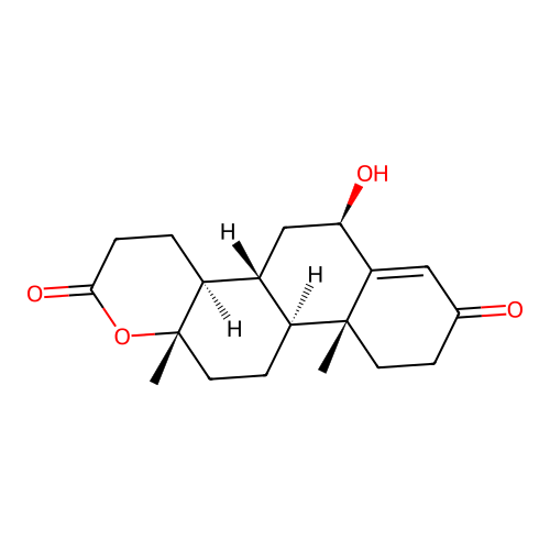 6beta-Hydroxy-D-homo-17a-oxaandrost-4-ene-3,17-dione structure