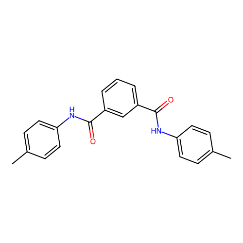 N,N'-Di-p-tolyl-isophthalamide structure