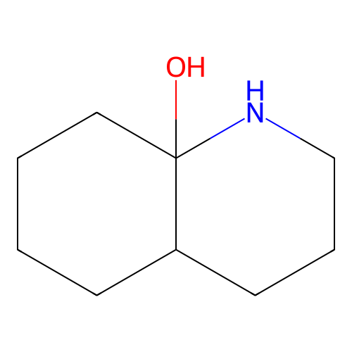 Decahydroquinoline-10-ol structure