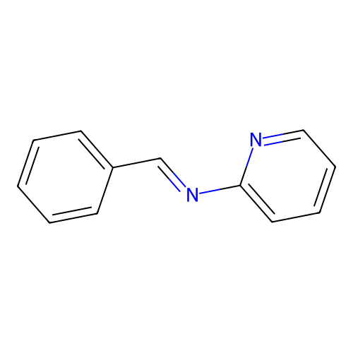 亚苄基吡啶-2-基胺 structure