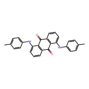 1,5-Di-p-toluidinoanthraquinone structure