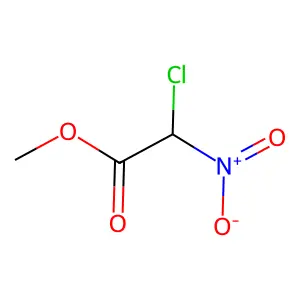 Methyl chloronitroacetate structure