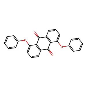 9,10-Anthracenedione, 1,5-diphenoxy- structure